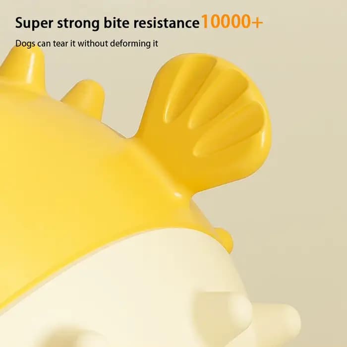 Jouet pour chien en forme de poisson rebondissant