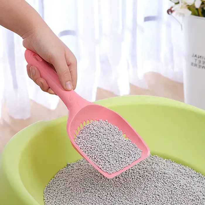 Pelle à litière en plastique pour chat