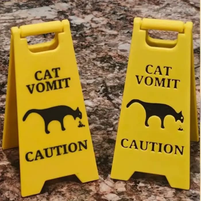 Panneau d'avertissement pour chat et chien