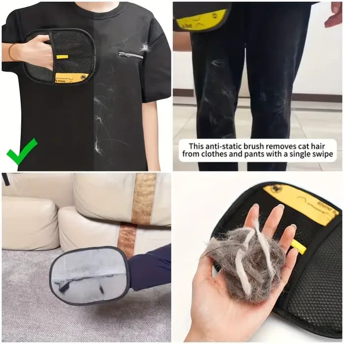 Gants d'épilation pour animaux de compagnie