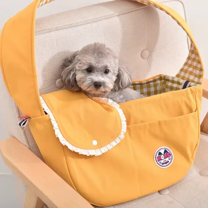 Sac à Dos à Poches en Dentelle pour Chat