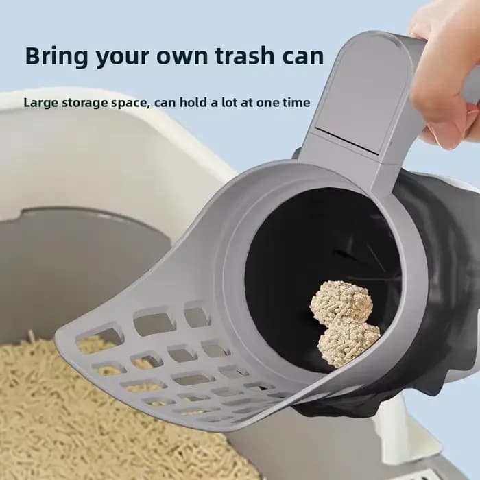 Pelle à litière pour chat avec sac de recharge