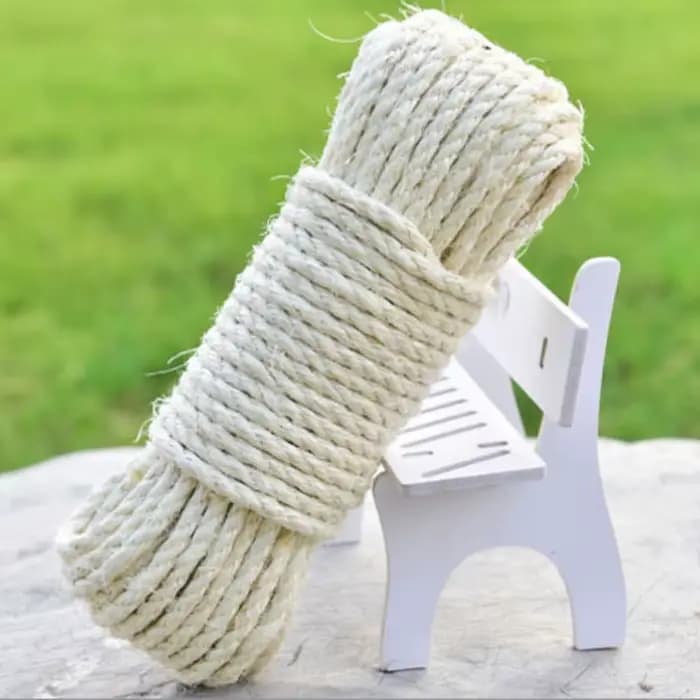 Corde en sisal naturel pour arbre à chat