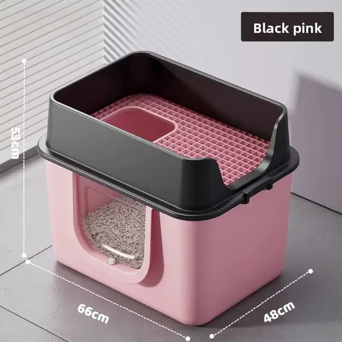 Litière automatique autonettoyante haut de gamme pour chat