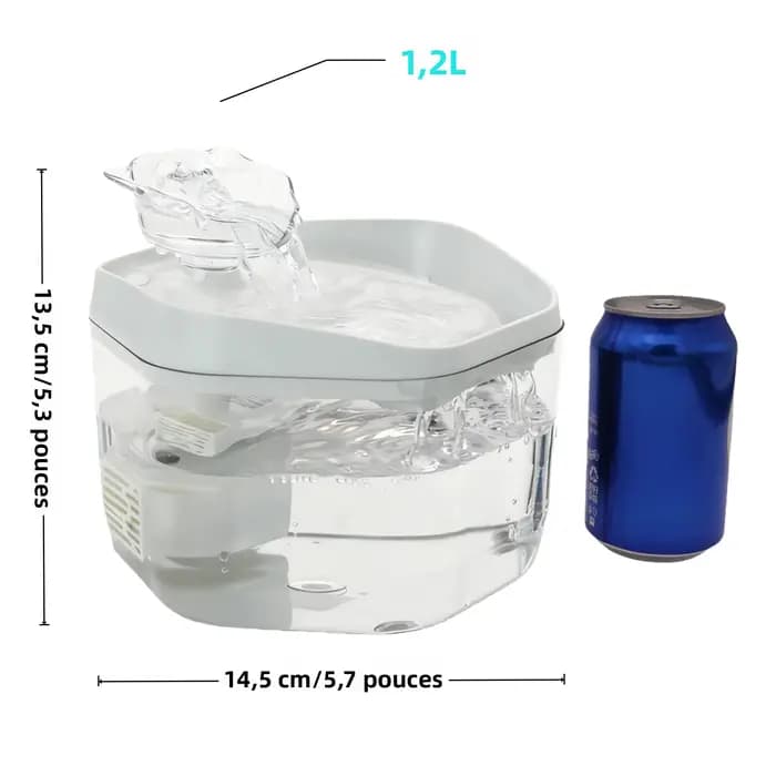 Fontaine pour chat 1, 2 l/42