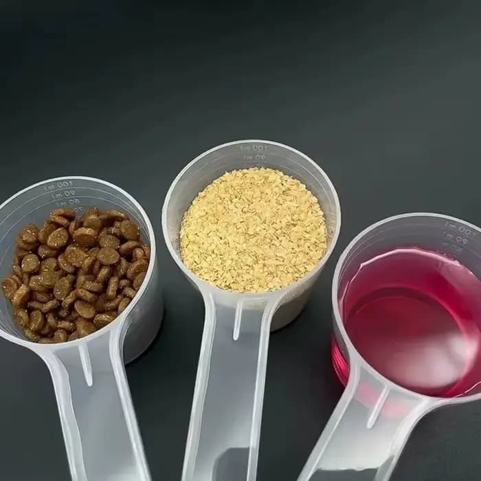 Mini cuillère à mesurer pour aliments pour animaux de compagnie