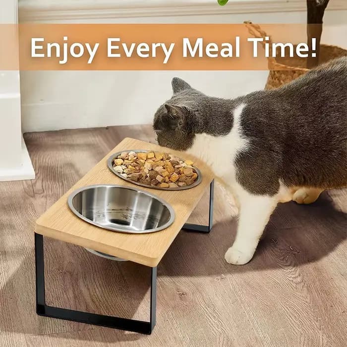 Bols surélevés pour chat 15 °