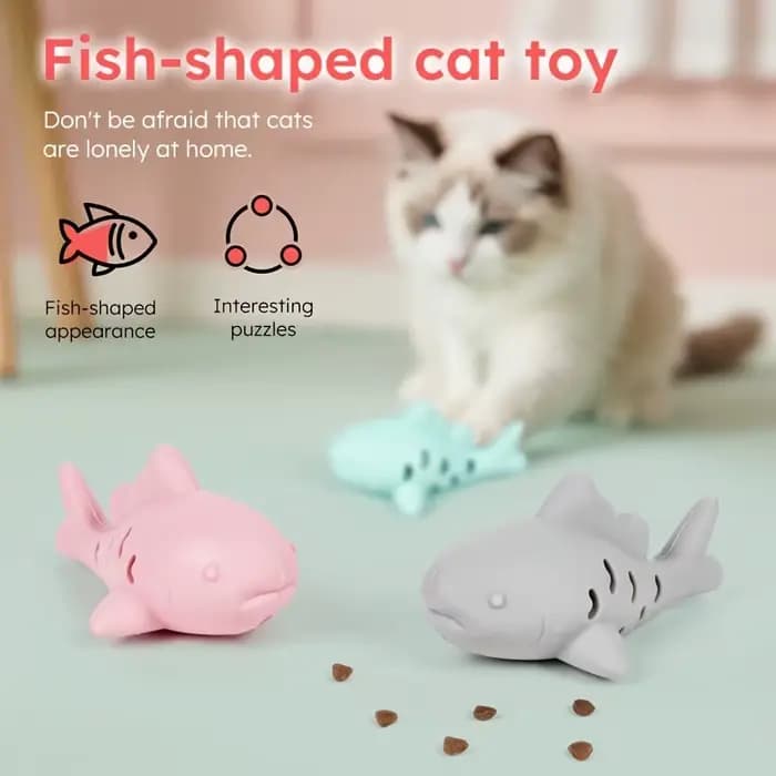 Nouveau Distributeur Interactif de Nourriture pour Chats d'Intérieur