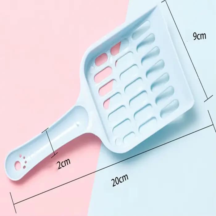 Nouvelle pelle à litière pour chat de haute qualité, design à poignée horizontale, durable, pour le nettoyage de la litière du chat