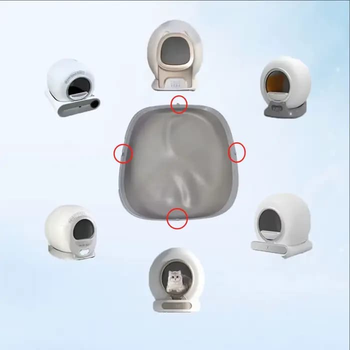 Accessoires pour litière automatique pour chat