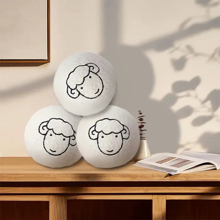 Jouets de balle de chat en laine