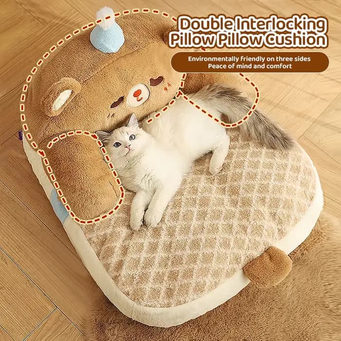 Litière de salle de bain universelle pour chat