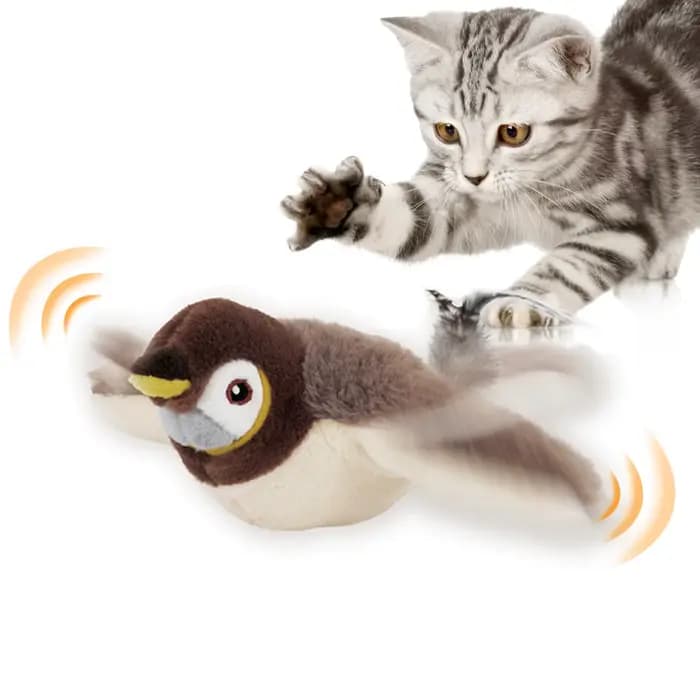 Jouet en peluche pour chat