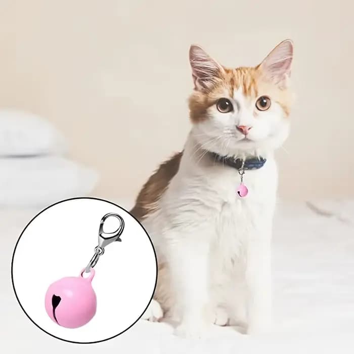 10 clochettes pour collier d'animal