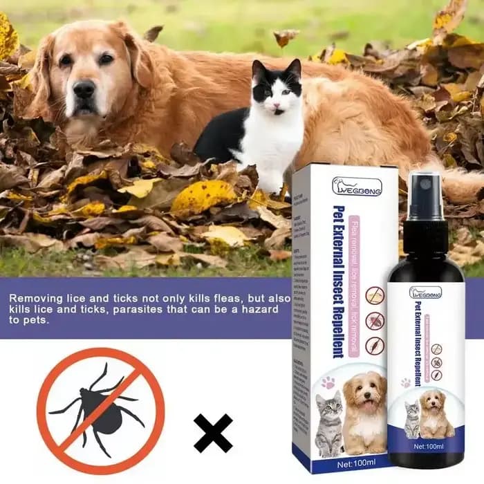 Gouttes anti-puces pour animaux de compagnie