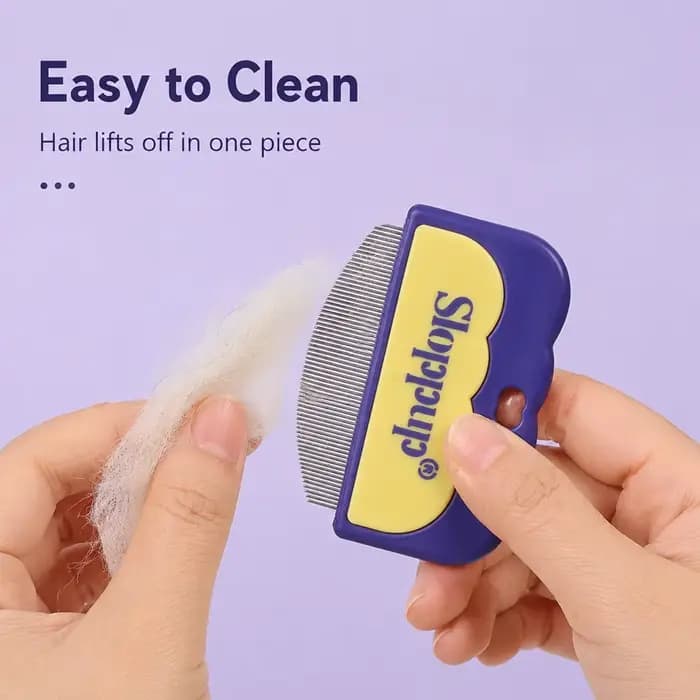 Peigne anti-puces pour animaux de compagnie