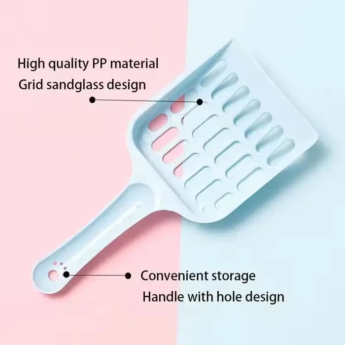 Pelle à litière pour chat couleur bonbon, pelle à litière pour bac à litière, ramassage des déchets d'animaux, nettoyage des toilettes pour chatons, fournitures quotidiennes pour animaux de compagnie