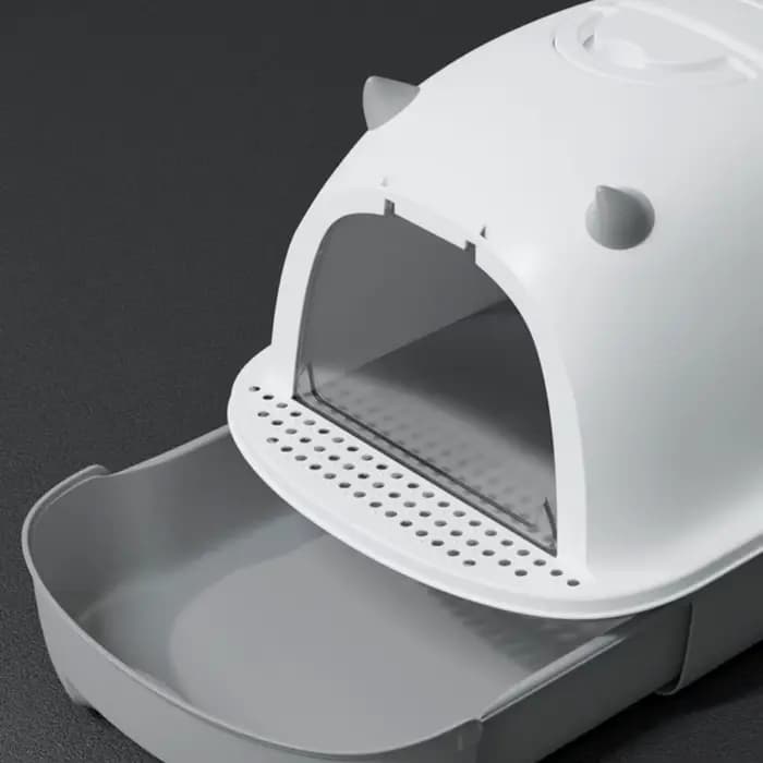 Bac à Litière pour Chat Extra Large