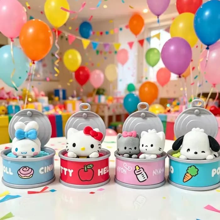 Nouveau produit en stock : Boîte surprise de nourriture en conserve pour chat Kt