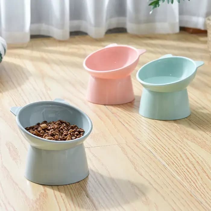 Bol incliné pour chat, bol surélevé pour chat
