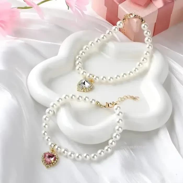 Collier de perles pour animaux de compagnie