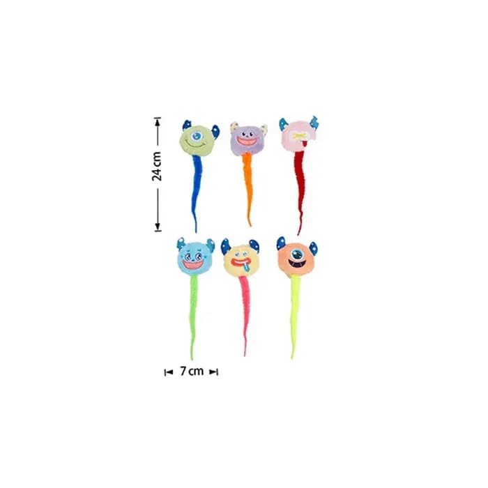 Jouet interactif en peluche pour chaton