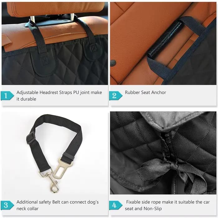 Housse de siège de voiture pour chien, matelas de transport de voyage pour animaux de compagnie, pro