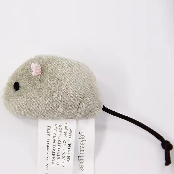 3 pièces nouvelle peluche Simulation souris chat jouet résistance aux morsures peluche souris chat a