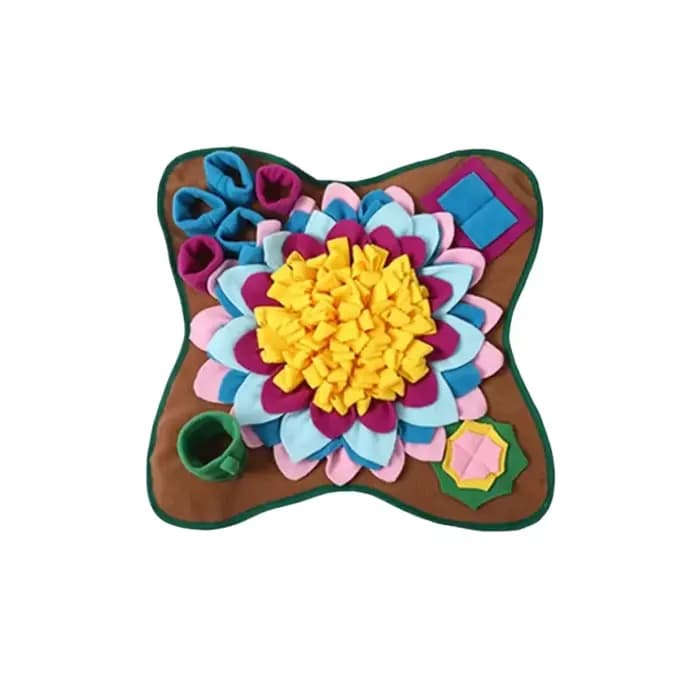 Tapis d'entraînement à renifler pour animaux de compagnie, pour chiens et chats, éducatif, soulageme
