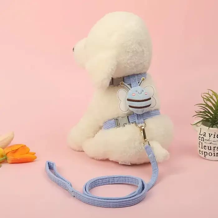 Ensemble harnais et laisse anti-fuite pour chat, harnais en maille réglable pour chien, gilet pour c