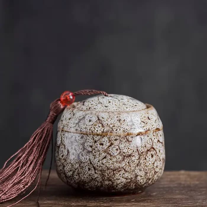 Boîte commémorative en céramique de nouvelle couleur, Pot scellé d'urne pour animaux de compagnie, g