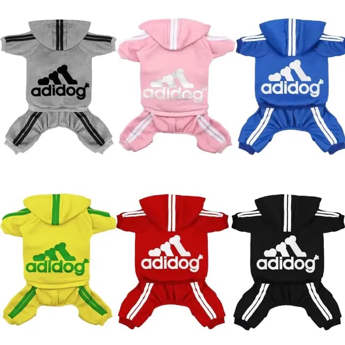 Survêtement pour chiens printemps automne vêtements pour chiens Sport sweat combinaison pour petits