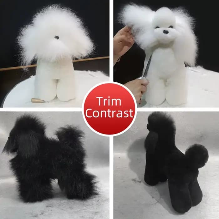 Modèle professionnel de toilettage pour animaux de compagnie, pour pratique de toilettage, modèle sq