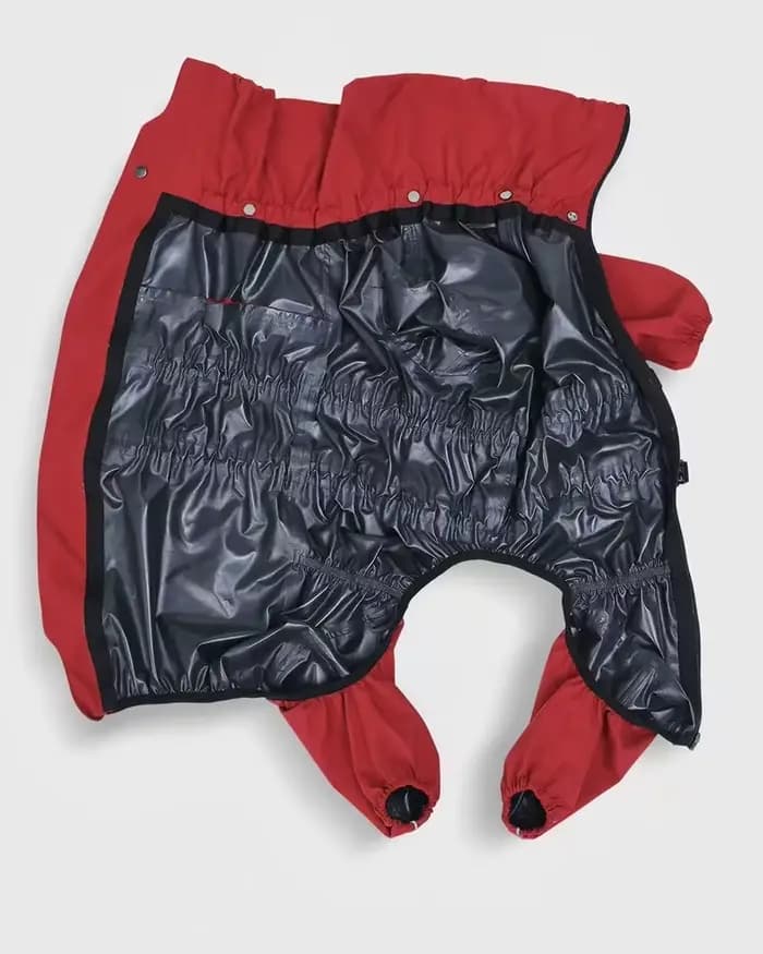 Veste d'extérieur imperméable pour chien, vêtements d'hiver, manteau chaud, grande combinaison réflé