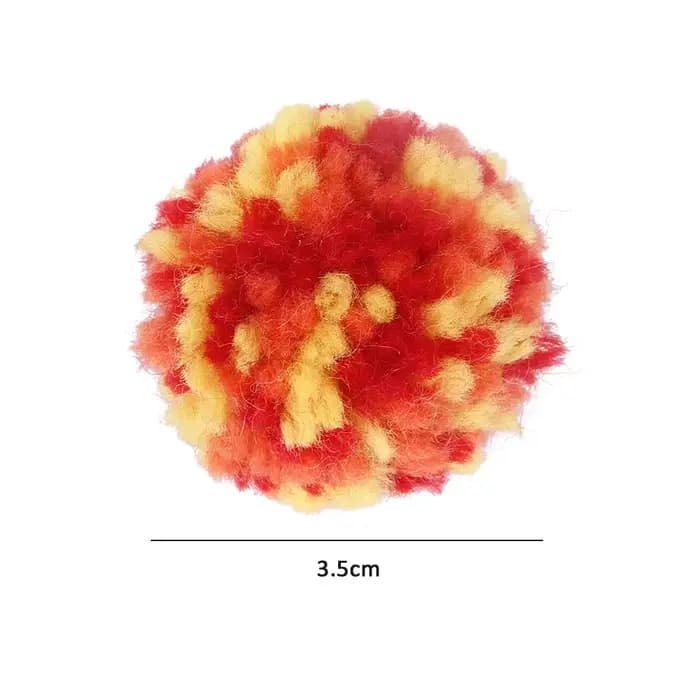 Jouets amusants pour chat, boule de laine colorée, interactif, soulagement de l'ennui, jouet pour ch