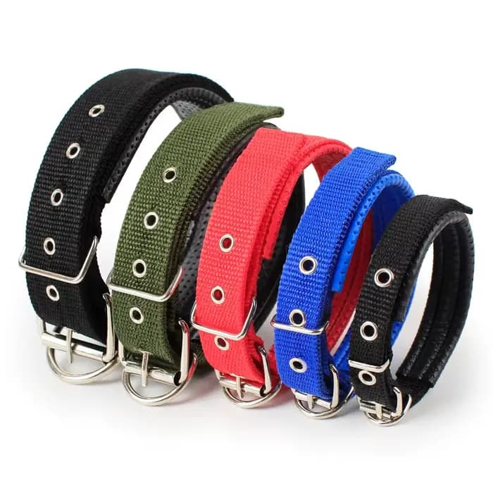 Collier réglable en coton doux pour chien et chat, accessoires pour petits et grands colliers pour c