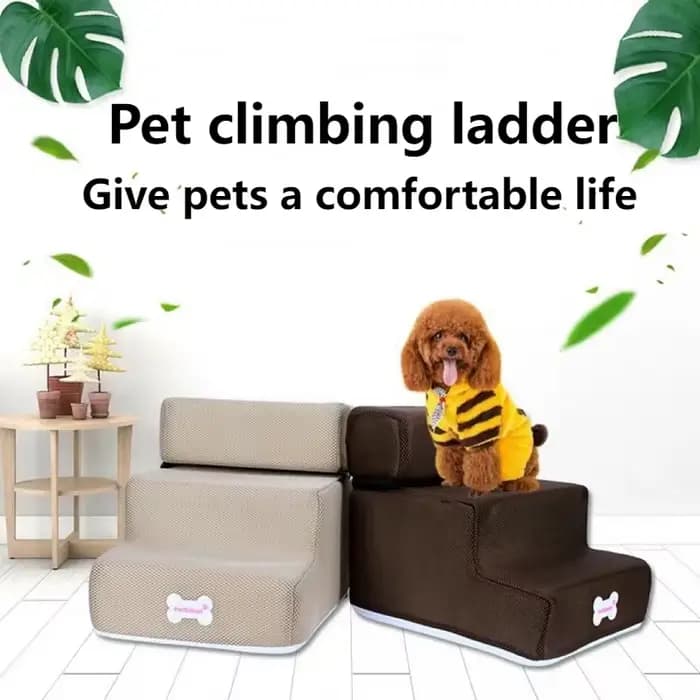 Maison pour Hot Dog, escaliers pour animaux de compagnie, 3 marches, pour petit chien, chat, rampe p