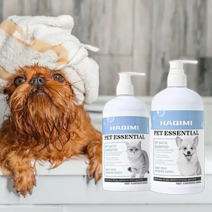 Shampoing de bain pour animaux de compagnie, Gel douche pour chats et chiens, déodorant nettoyant do