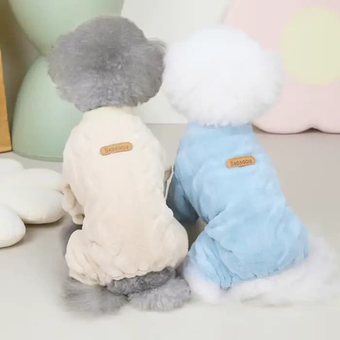 Combinaison d'hiver pour chien, manteau chaud, vêtements pour petits et moyens chiens, pyjama pour c