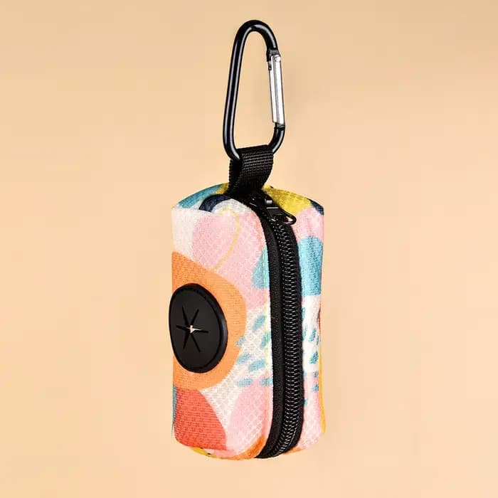 Distributeur de support de sac de merde pour animaux de compagnie, imprimé de styliste abstrait, Des