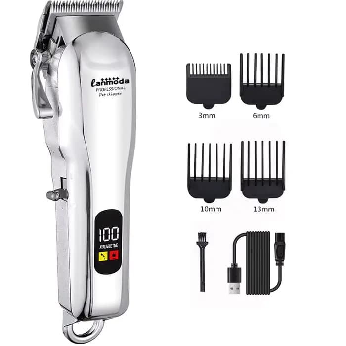 Tondeuse électrique professionnelle pour chiens, coupe-cheveux pour animaux de compagnie, rasoir san
