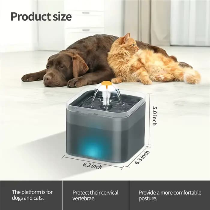 Distributeur automatique de nourriture pour animaux de compagnie 3,5 L avec application WiFi, distri