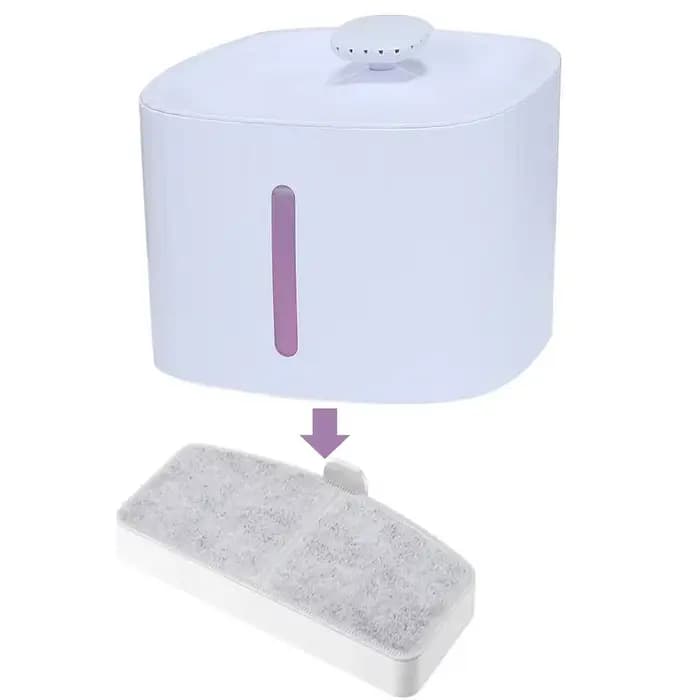 Filtre de fontaine à charbon actif pour animaux de compagnie, filtre de remplacement pour chien, fac