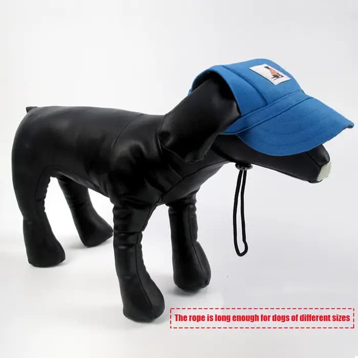 Chapeau en toile réglable pour chien, chapeau de baseball pour chiot, crème solaire de sport, casque