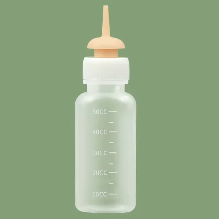 Tétine d'alimentation pour animaux de compagnie, mini-biberon en silicone pour chat, pour animaux no