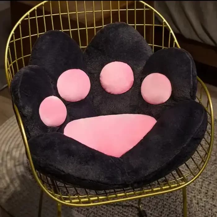 Coussin de chaise en forme de patte de chat, coussin confortable pour siège ou sol, oreiller de sièg