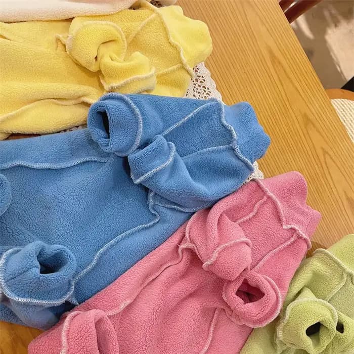 Manteau polaire pour chat Sphynx, sweat-shirt chaud, combinaison à 4 pattes pour chatons et chiens,