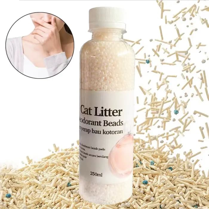 Désodorisant pour litière pour chat, purificateur d'air, bac à litière pour chat, élimine les odeurs