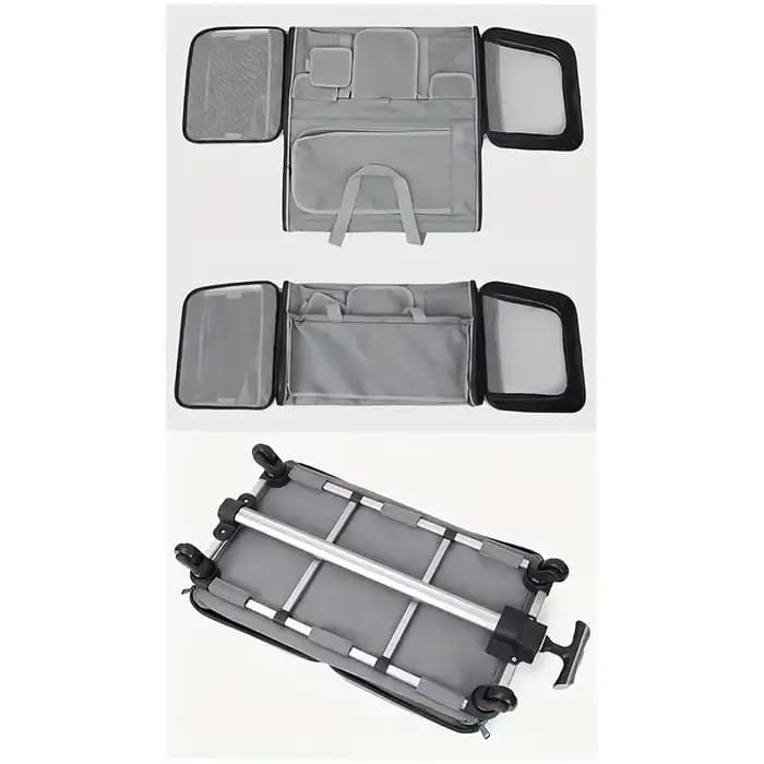 Valise de chariot portative Extra Large pour animaux de compagnie, boîtier de chariot détachable pou