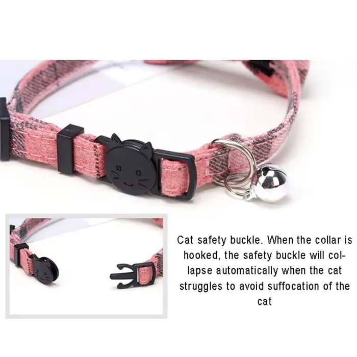 Collier de chat personnalisé avec nom ID et nœud papillon, collier de chien réglable élastique, nœud